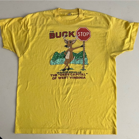 The Buck Stop — Wardensville, West Virginia (WV) The Deer Capital | Yellow | M/L - Picture 10 of 14